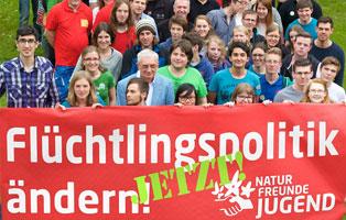 Gruppenfoto zur 10. Bundeskonferenz der Naturfreundejugend in Wiesbaden 2015 Gruppenfoto zur 10. Bundeskonferenz der Naturfreundejugend in Wiesbaden 2015